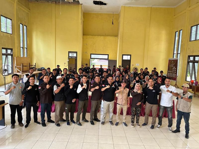 Pelantikan PTPS se-Kecamatan Bandar Seikijang