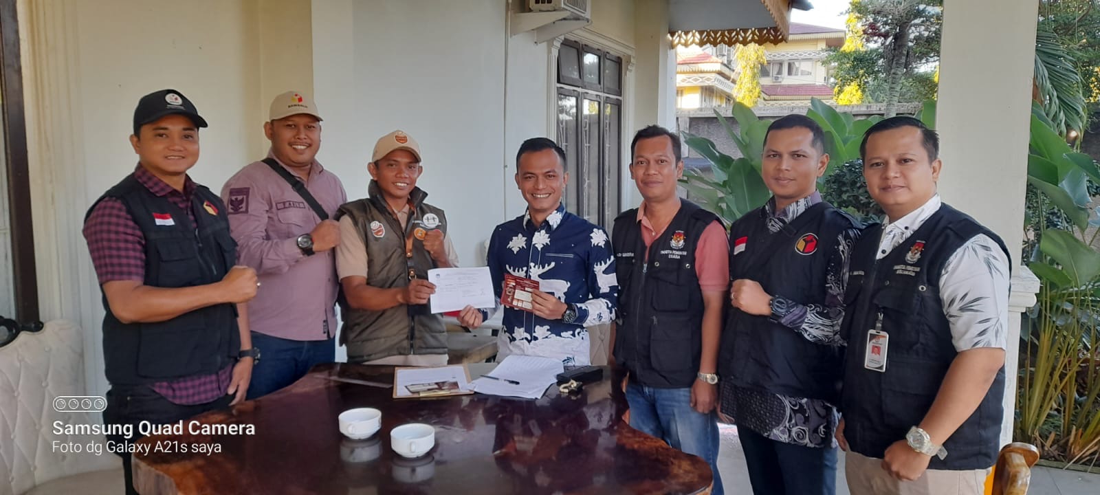 Pengawasan Coklit di Kediaman Bupati Pelalawan (11/07/2024)