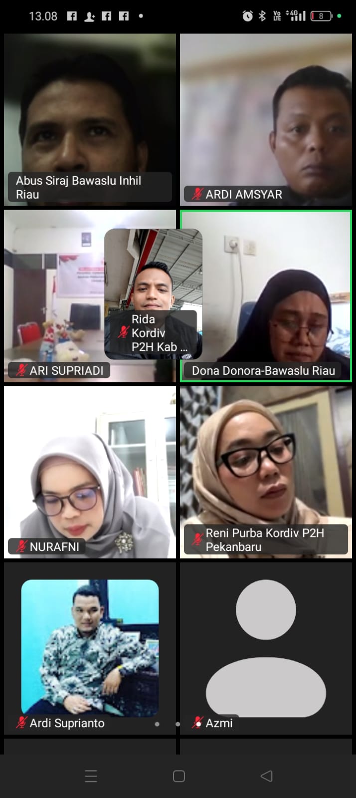 Zoom Kehumasan Rida