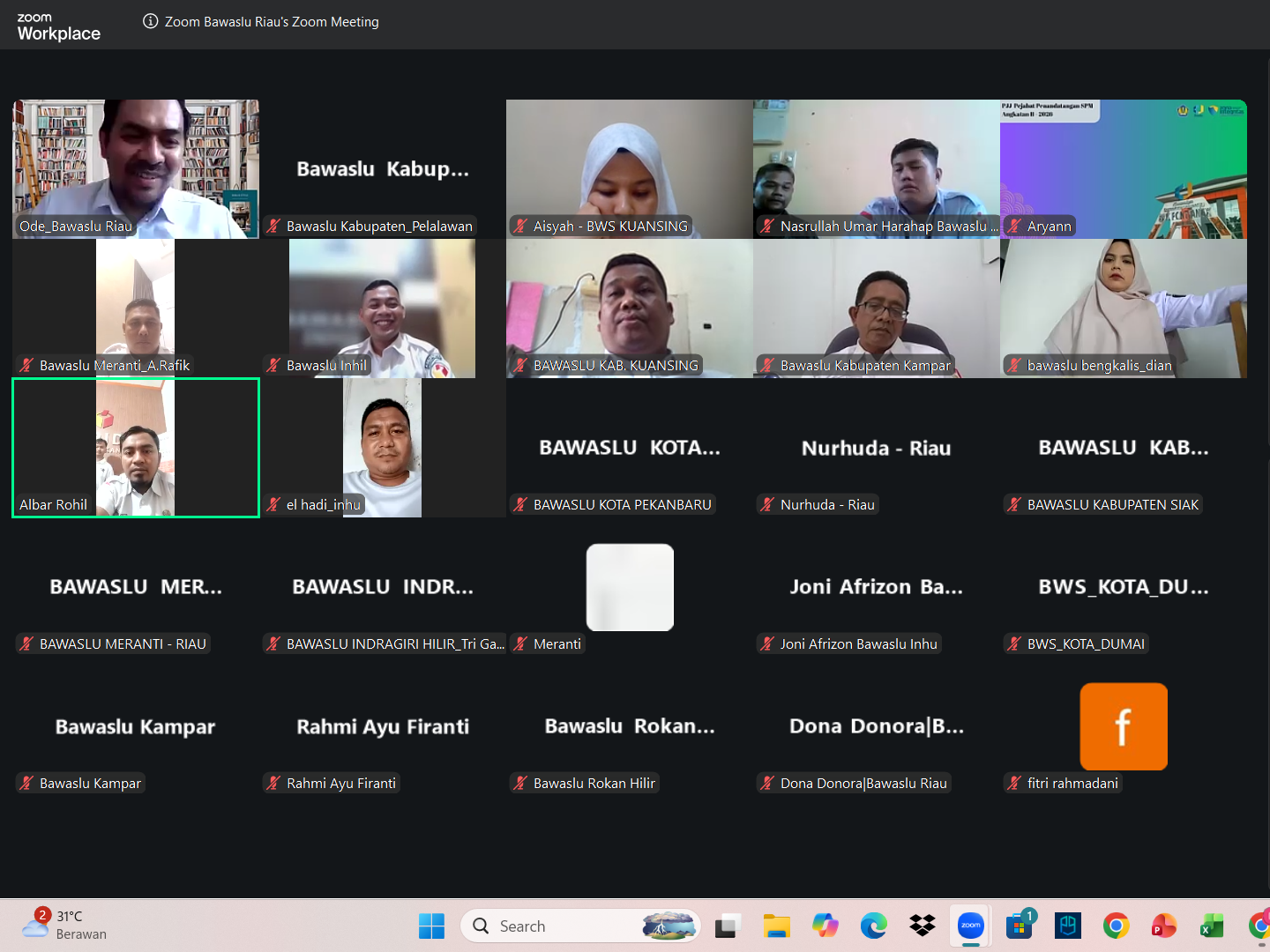 Zoom meeting