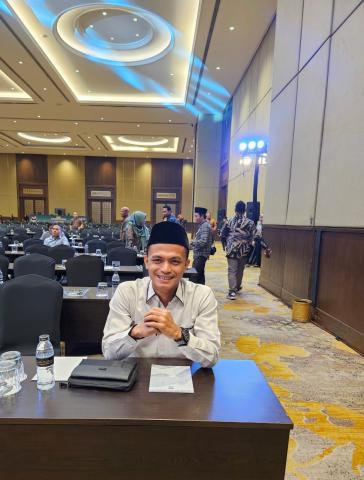 Rida saat menghadiri rakor Evaluasi Pengawasan Partisipatif (19/03/2024)