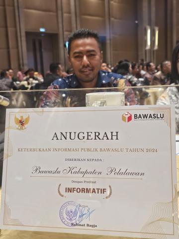 penghargaan kip Bawaslu RI