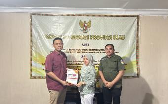 Bawaslu Pelalawan Serahakan LIP ke KI Provinsi Riau (21/03/2024)