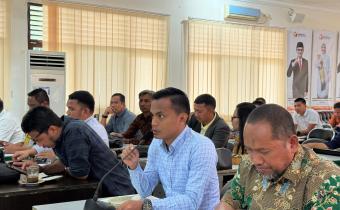 Rida Nurkisawan Saat Giat di Bawaslu Provinsi Riau tanggal 16 Agustus 2024