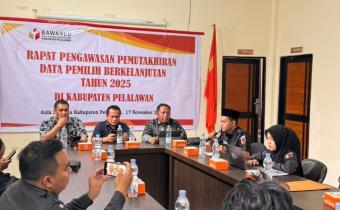 Rapat PDPB Bawaslu Pelalawan